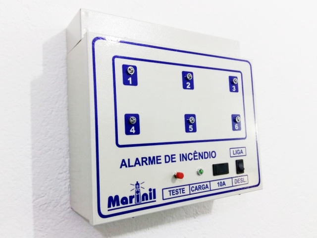 Sirene 12V / 120 dBA para Alarme de Incêndio – Luz de Emergência®