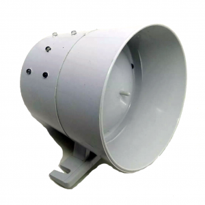 Sirene 12V / 120 dBA Audiovisual para Alarme de Incêndio